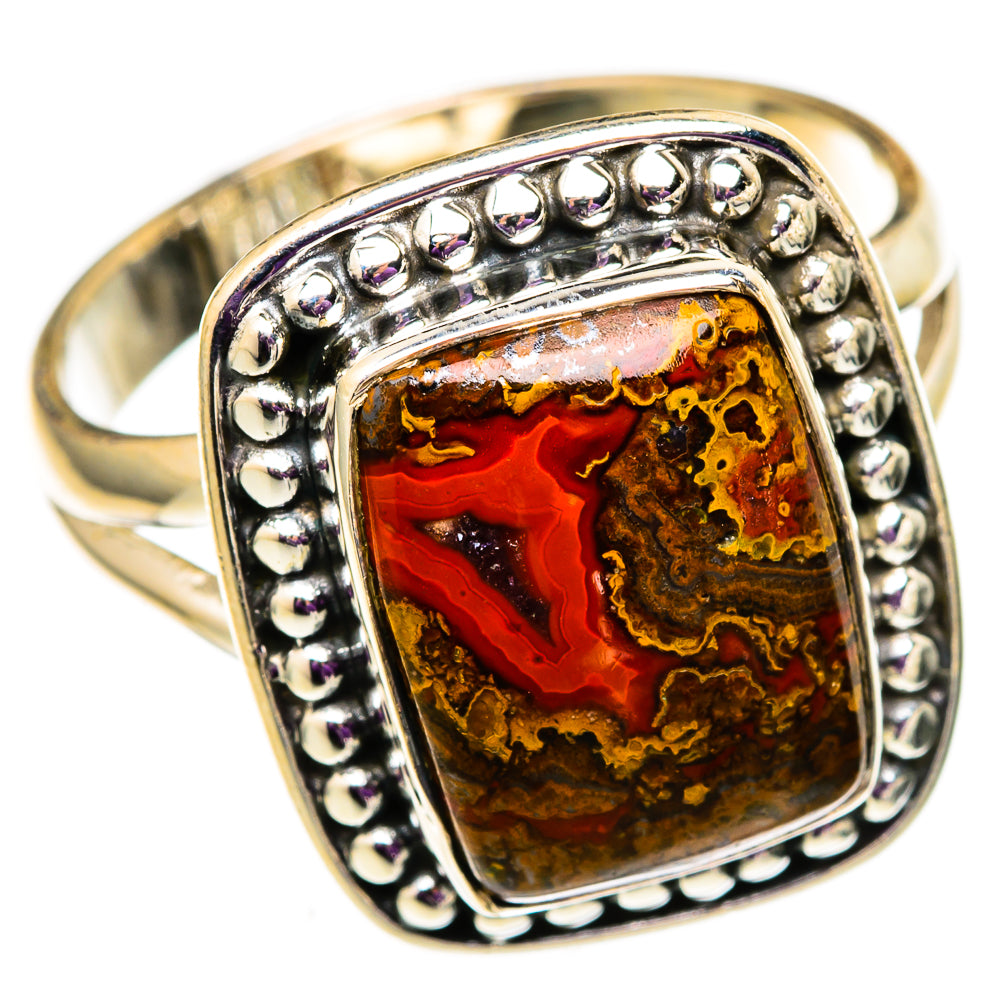 Moroccan Agate Rings handcrafted by Anasilvercos - RING105702 - Photo 2