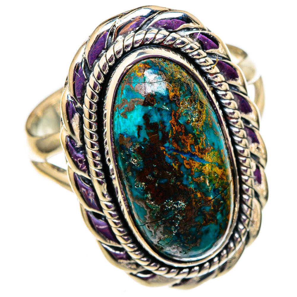 Shattuckite Rings handcrafted by Anasilvercos - RING105718 - Photo 2