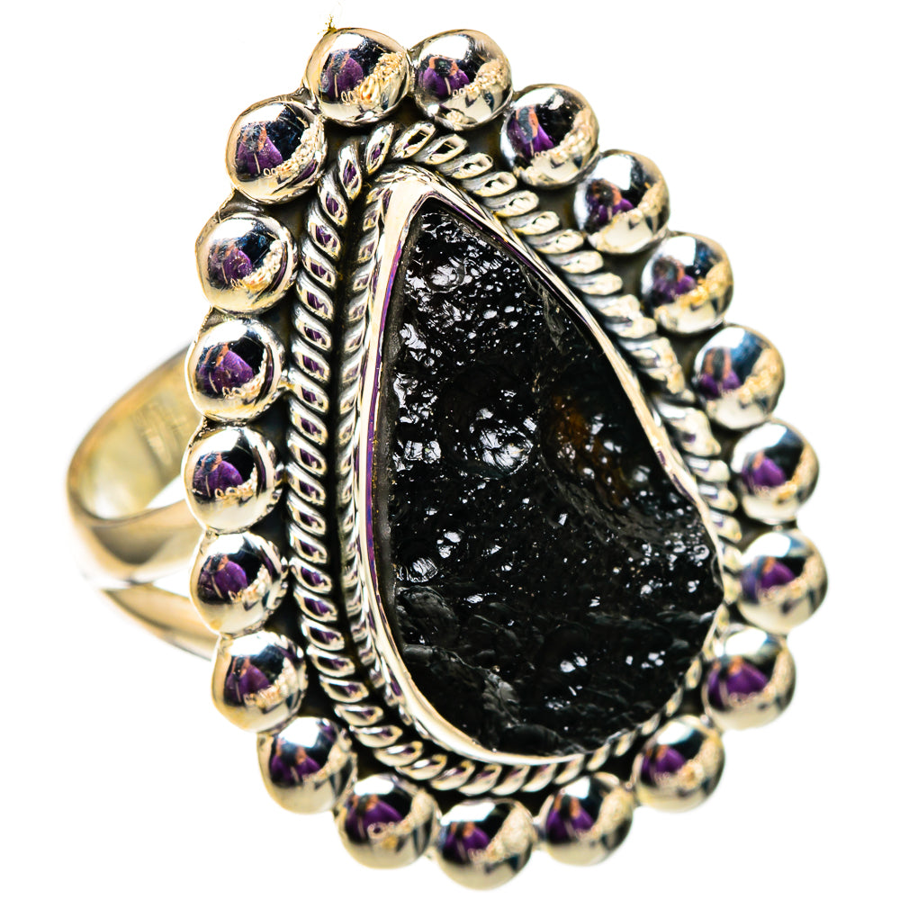 Tektite Rings handcrafted by Anasilvercos - RING105740 - Photo 2
