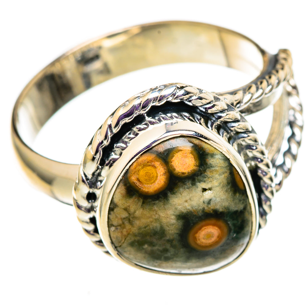 Ocean Jasper Rings handcrafted by Anasilvercos - RING105751 - Photo 2