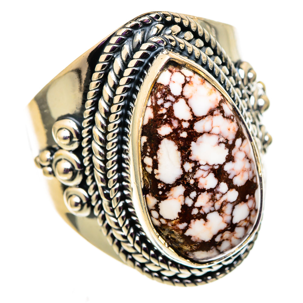 Wild Horse Jasper Rings handcrafted by Anasilvercos - RING105757 - Photo 2
