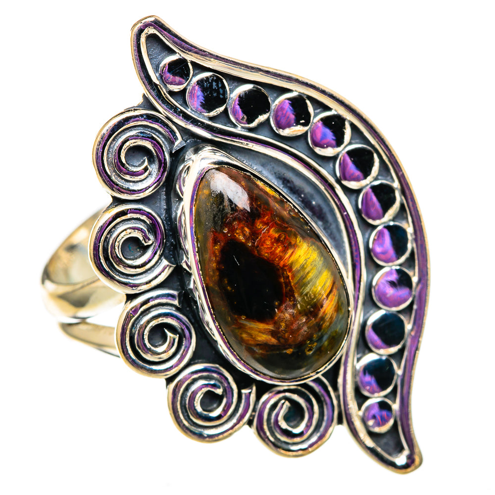 Pietersite Rings handcrafted by Anasilvercos - RING105769 - Photo 2