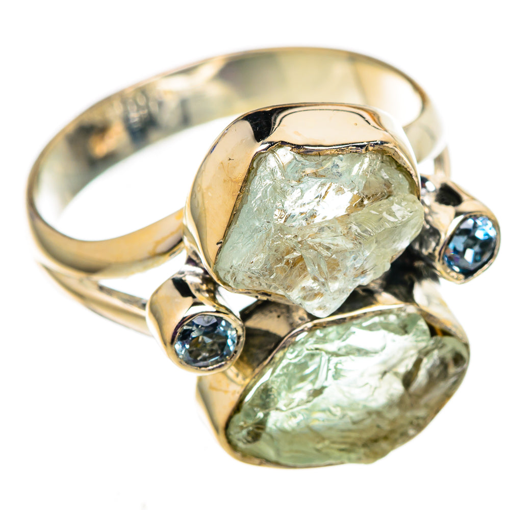 Aquamarine, Blue Topaz Rings handcrafted by Anasilvercos - RING105774 - Photo 2