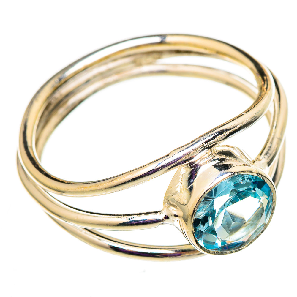 Blue Topaz Rings handcrafted by Anasilvercos - RING105806 - Photo 2