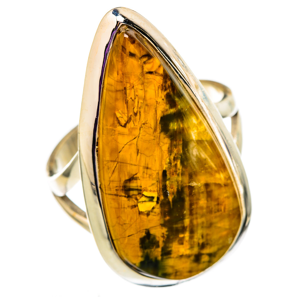 Golden Pietersite Rings handcrafted by Anasilvercos - RING105815 - Photo 2