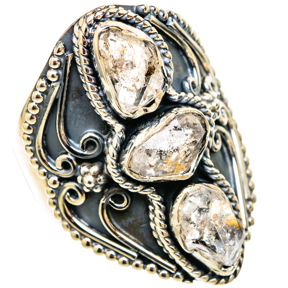 Herkimer Diamond Rings handcrafted by Anasilvercos - RING105882 - Photo 2