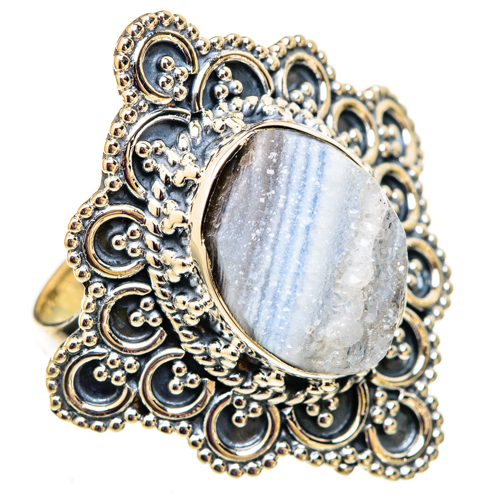 Desert Druzy Rings handcrafted by Anasilvercos - RING105887 - Photo 2