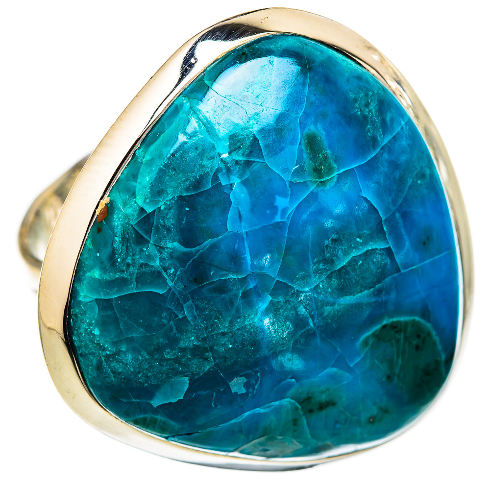 Chrysocolla Rings handcrafted by Anasilvercos - RING105890 - Photo 2