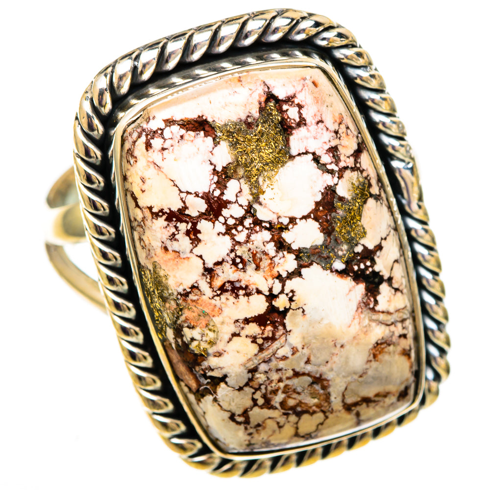 Wild Horse Jasper Rings handcrafted by Anasilvercos - RING105906 - Photo 2