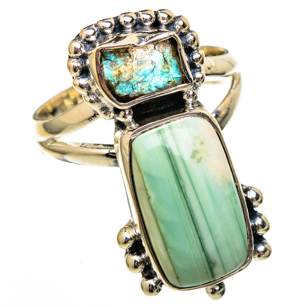 Green Jasper Rings handcrafted by Anasilvercos - RING105934 - Photo 2
