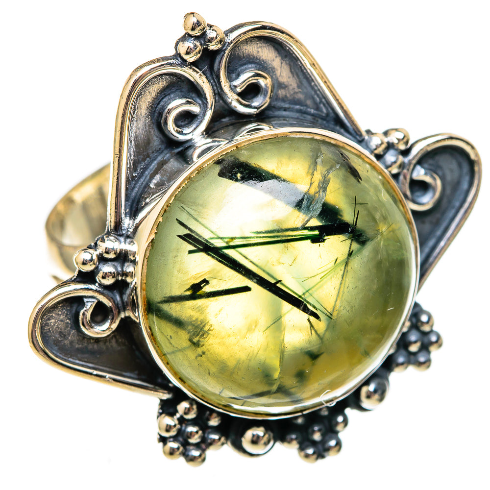 Prehnite Rings handcrafted by Anasilvercos - RING105935 - Photo 2