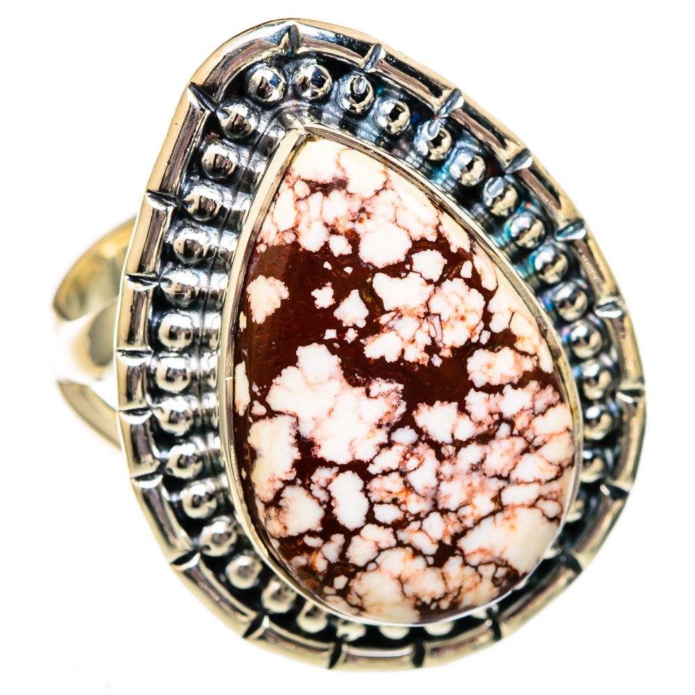 Wild Horse Jasper Rings handcrafted by Anasilvercos - RING105944 - Photo 2