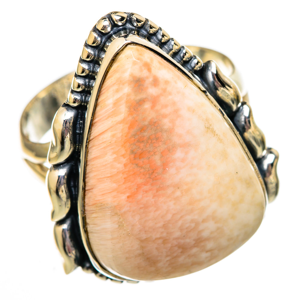 Scolecite Rings handcrafted by Anasilvercos - RING105945 - Photo 2