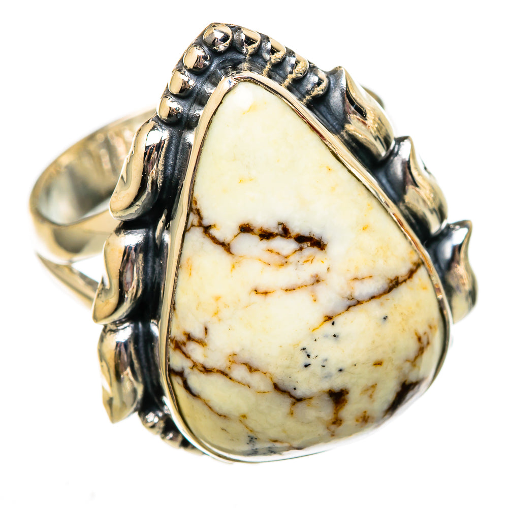 Wild Horse Jasper Rings handcrafted by Anasilvercos - RING105983 - Photo 2