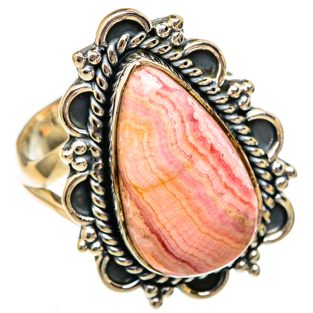 Rhodochrosite Rings handcrafted by Anasilvercos - RING105988 - Photo 2