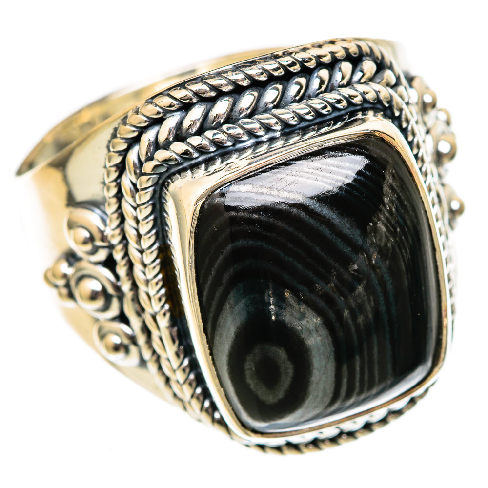 Psilomelane Rings handcrafted by Anasilvercos - RING105997 - Photo 2