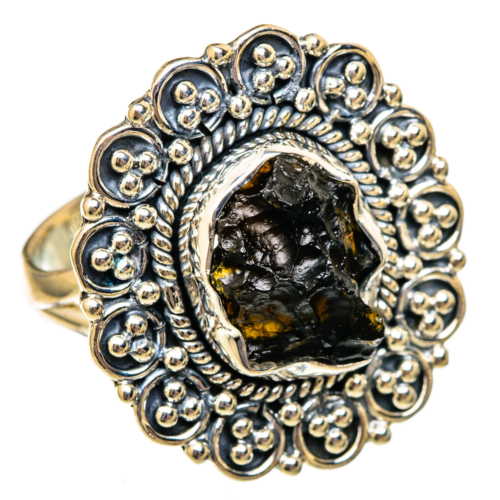 Tektite Rings handcrafted by Anasilvercos - RING105999 - Photo 2