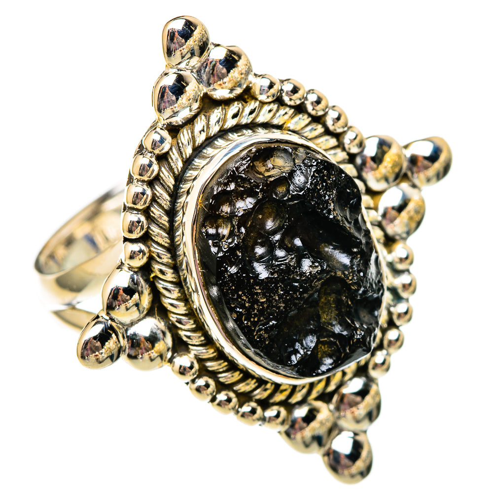 Tektite Rings handcrafted by Anasilvercos - RING106000 - Photo 2