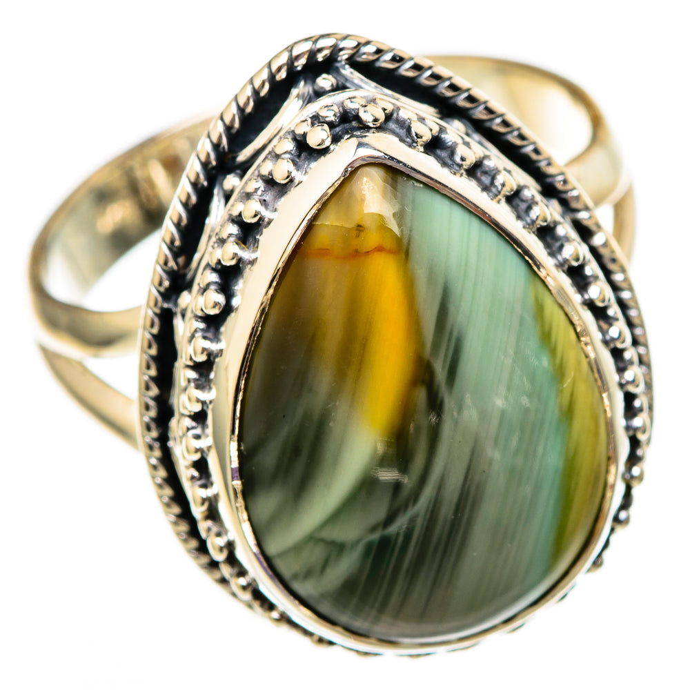 Willow Creek Jasper Rings handcrafted by Anasilvercos - RING106018 - Photo 2