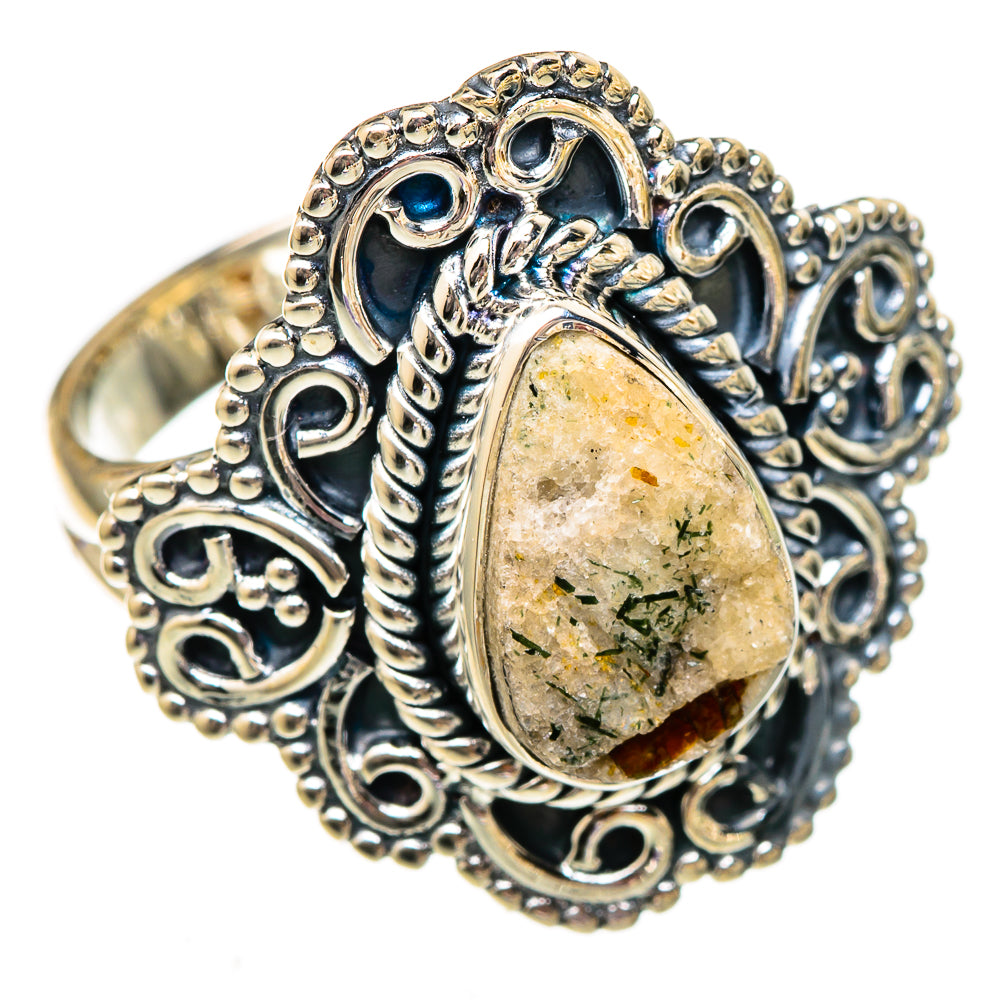 Astrophyllite Rings handcrafted by Anasilvercos - RING106019 - Photo 2