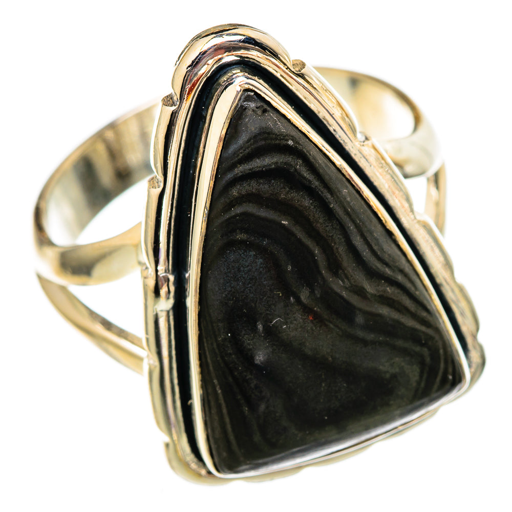 Psilomelane Rings handcrafted by Anasilvercos - RING106035 - Photo 2