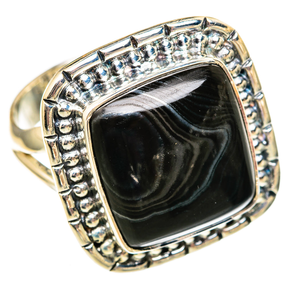 Psilomelane Rings handcrafted by Anasilvercos - RING106069 - Photo 2