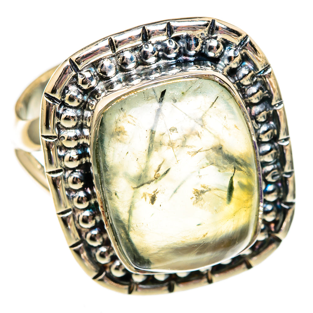 Prehnite Rings handcrafted by Anasilvercos - RING106087 - Photo 2