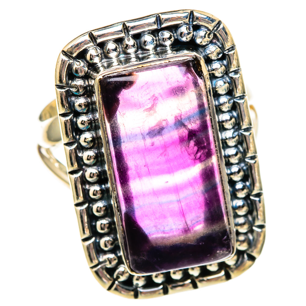 Fluorite Rings handcrafted by Anasilvercos - RING106095 - Photo 2