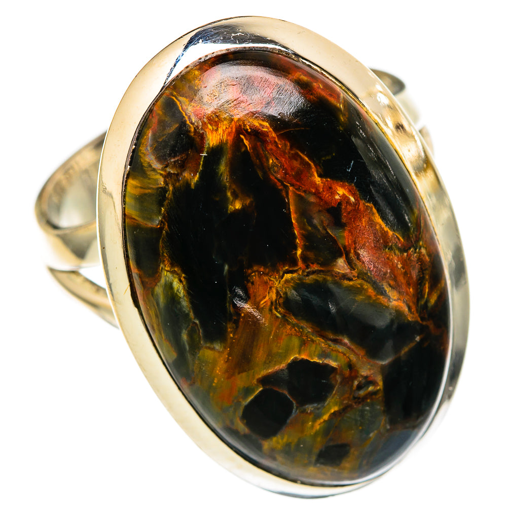 Pietersite Rings handcrafted by Anasilvercos - RING106102 - Photo 2