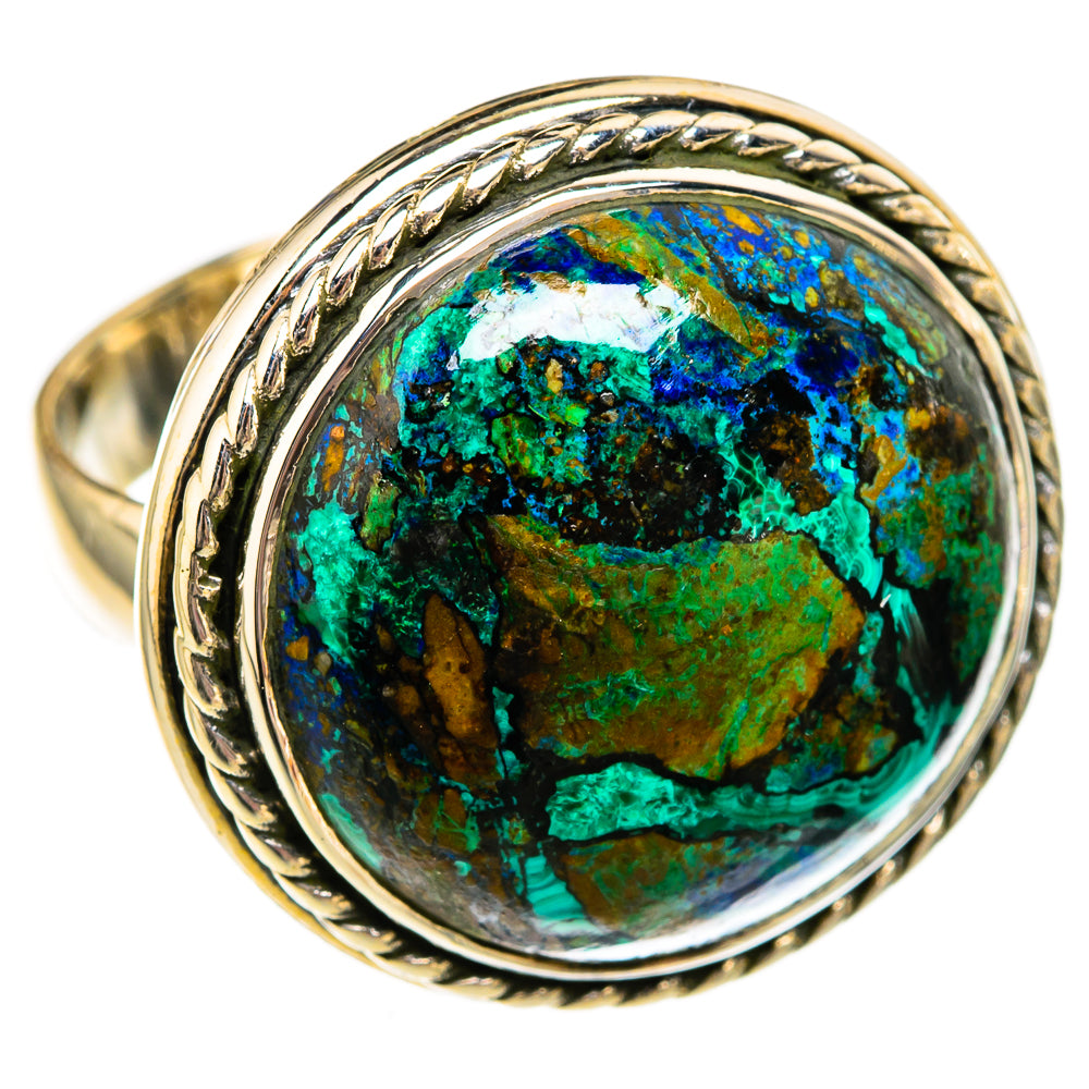 Chrysocolla Rings handcrafted by Anasilvercos - RING106107 - Photo 2