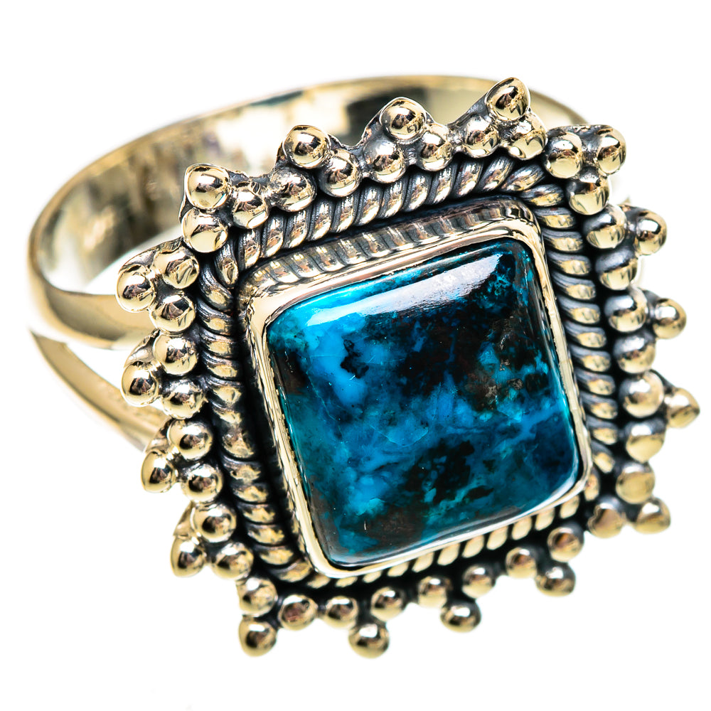 Shattuckite Rings handcrafted by Anasilvercos - RING106114 - Photo 2