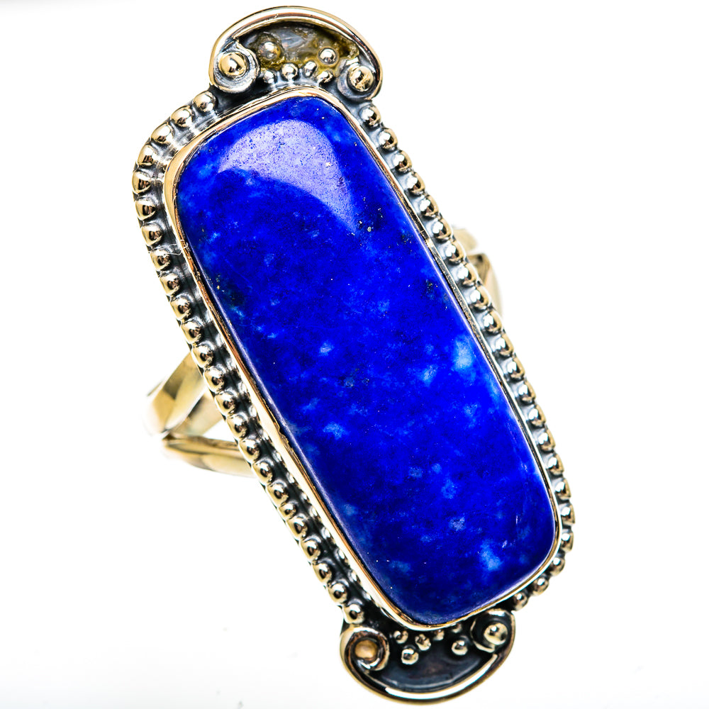 Lapis Lazuli Rings handcrafted by Anasilvercos - RING106155 - Photo 2