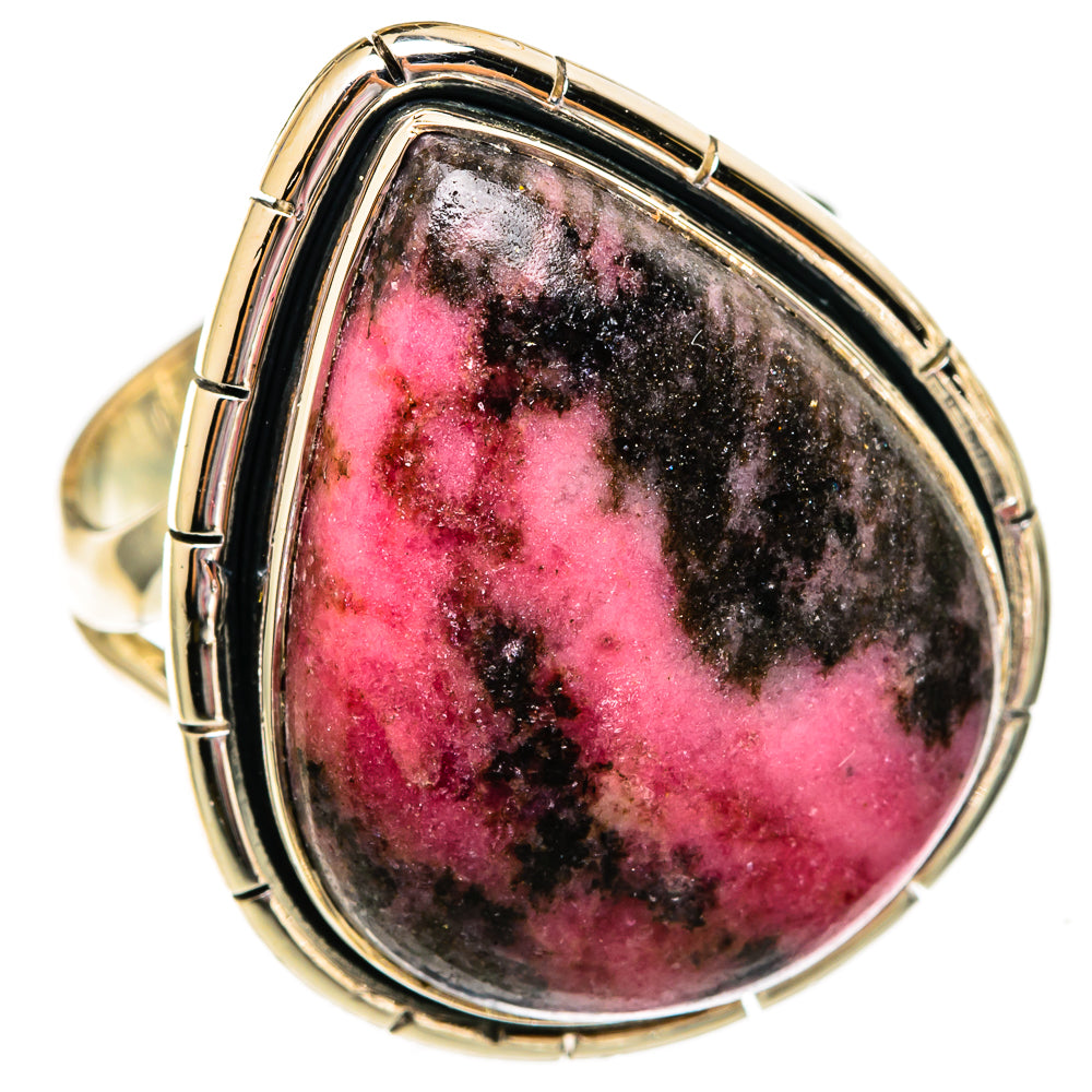Rhodonite Rings handcrafted by Anasilvercos - RING106179 - Photo 2