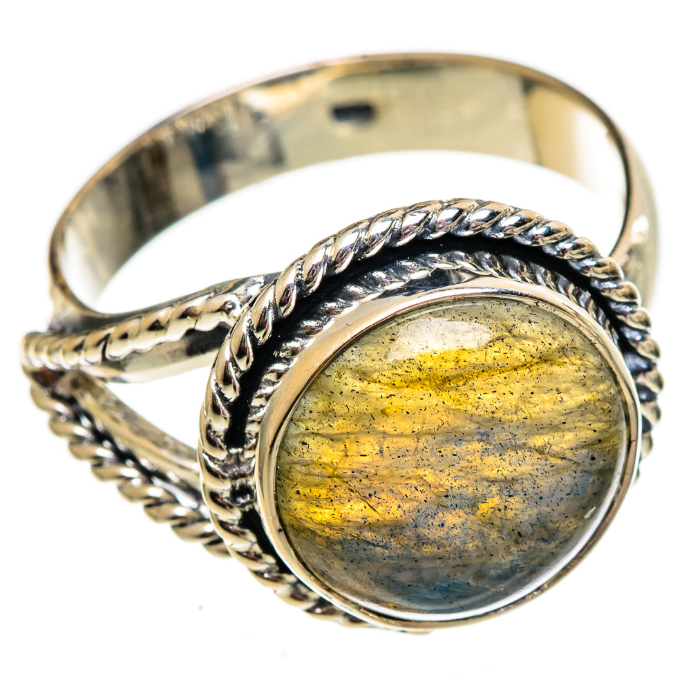 Labradorite Rings handcrafted by Anasilvercos - RING106233 - Photo 2