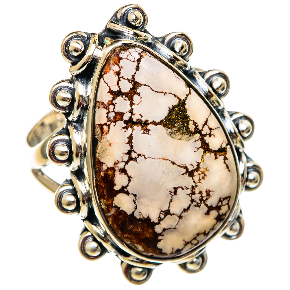 Wild Horse Jasper Rings handcrafted by Anasilvercos - RING106247 - Photo 2