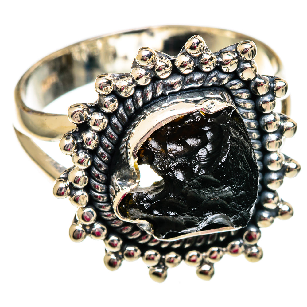 Tektite Rings handcrafted by Anasilvercos - RING106259 - Photo 2