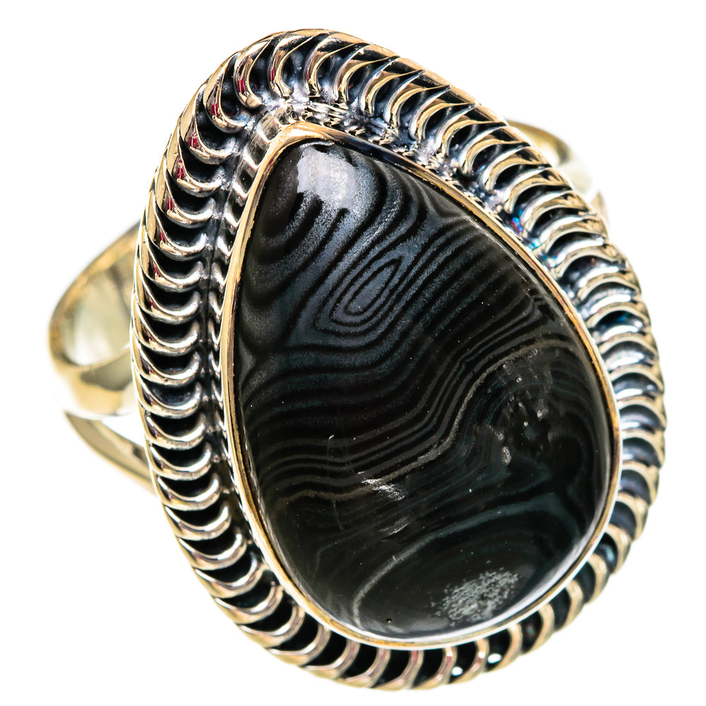 Psilomelane Rings handcrafted by Anasilvercos - RING106261 - Photo 2