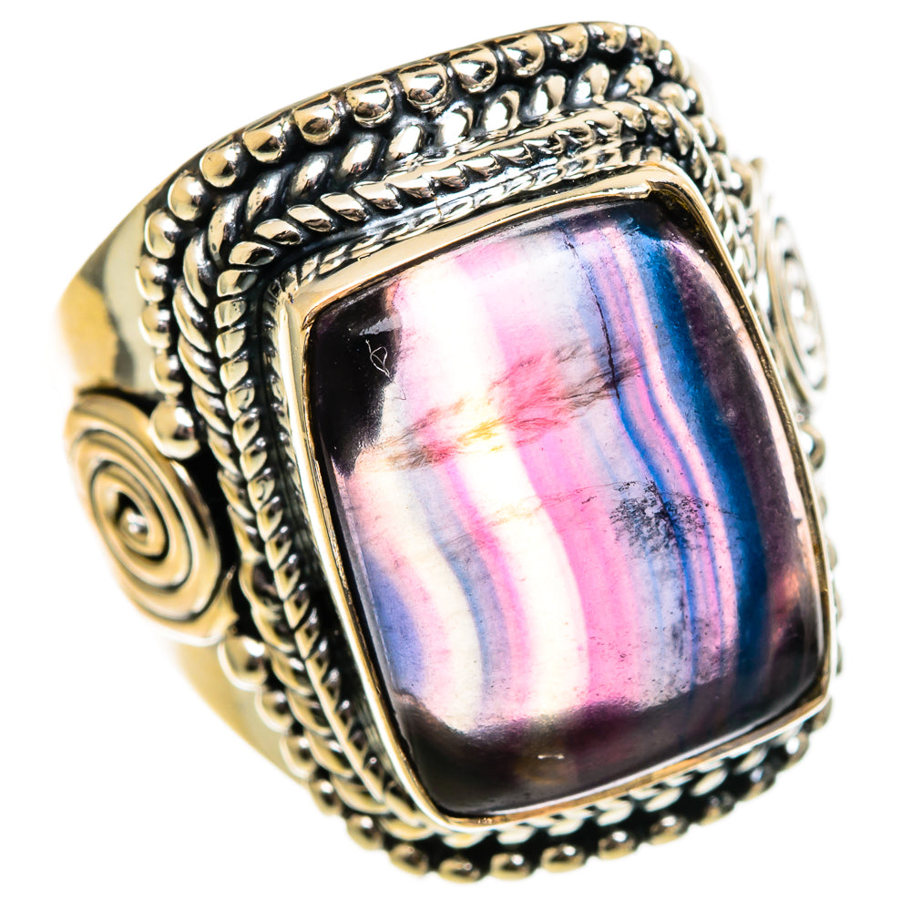 Fluorite Rings handcrafted by Anasilvercos - RING106297 - Photo 2