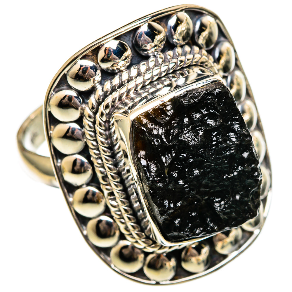 Tektite Rings handcrafted by Anasilvercos - RING106298 - Photo 2