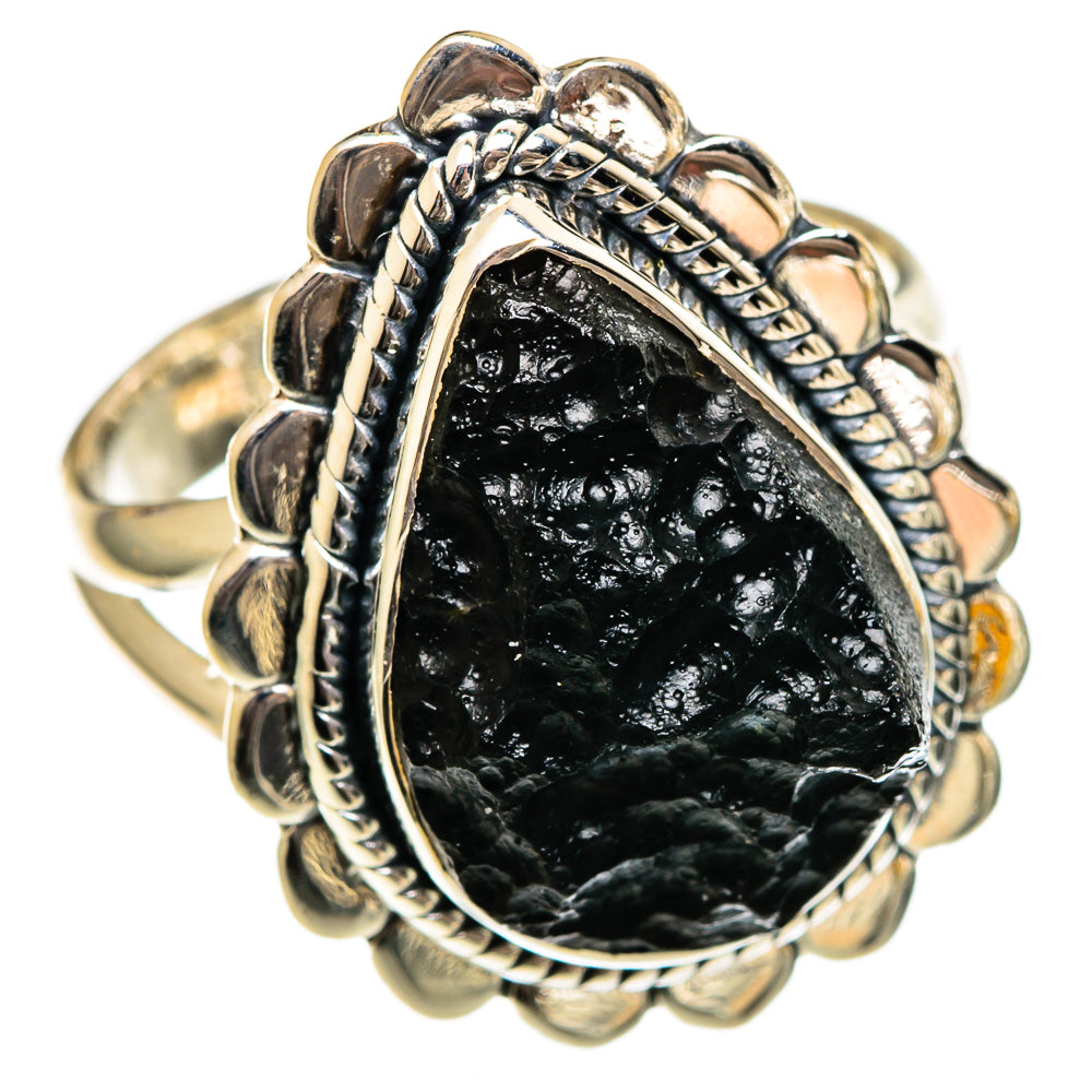 Tektite Rings handcrafted by Anasilvercos - RING106300 - Photo 2