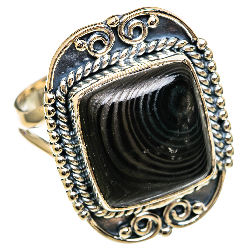 Psilomelane Rings handcrafted by Anasilvercos - RING106301 - Photo 2