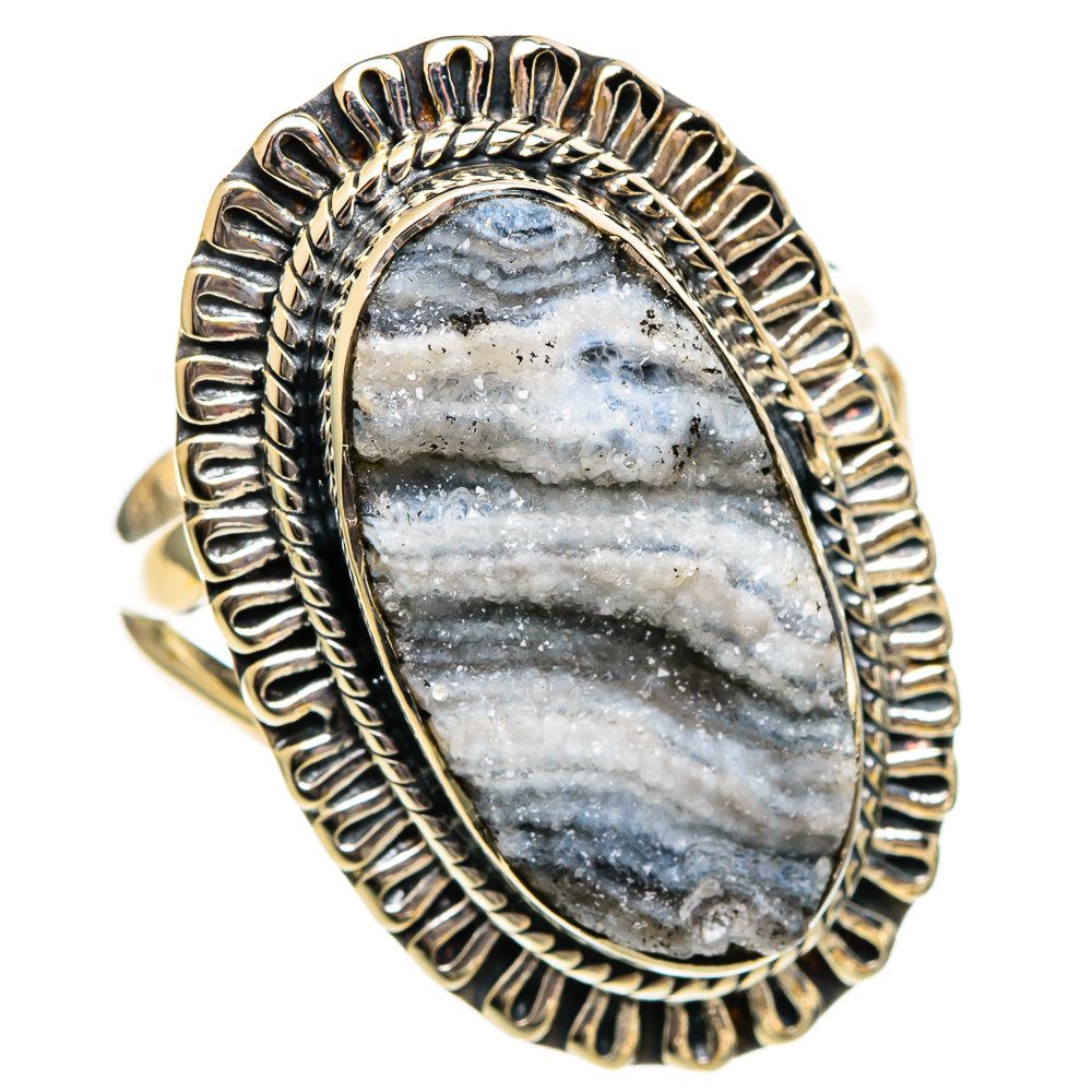 Desert Druzy Rings handcrafted by Anasilvercos - RING106344 - Photo 2