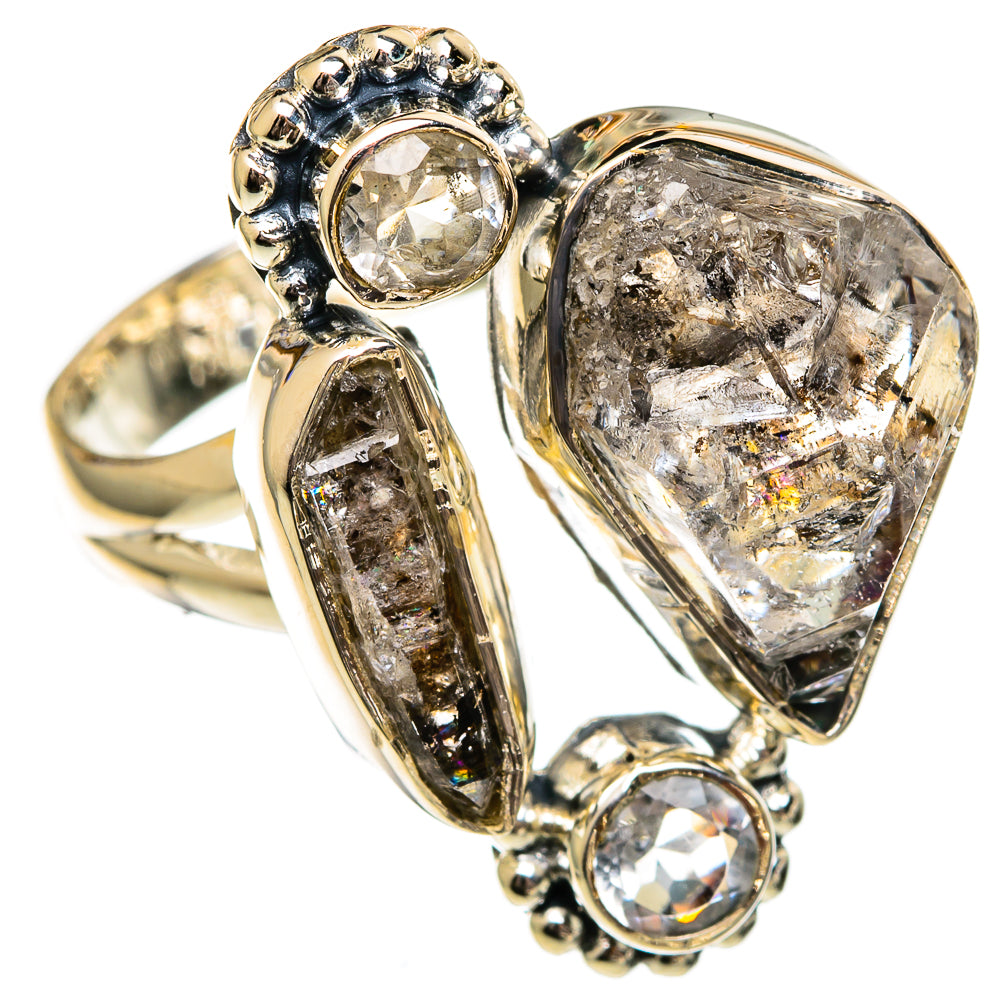 Herkimer Diamond Rings handcrafted by Anasilvercos - RING106369 - Photo 2