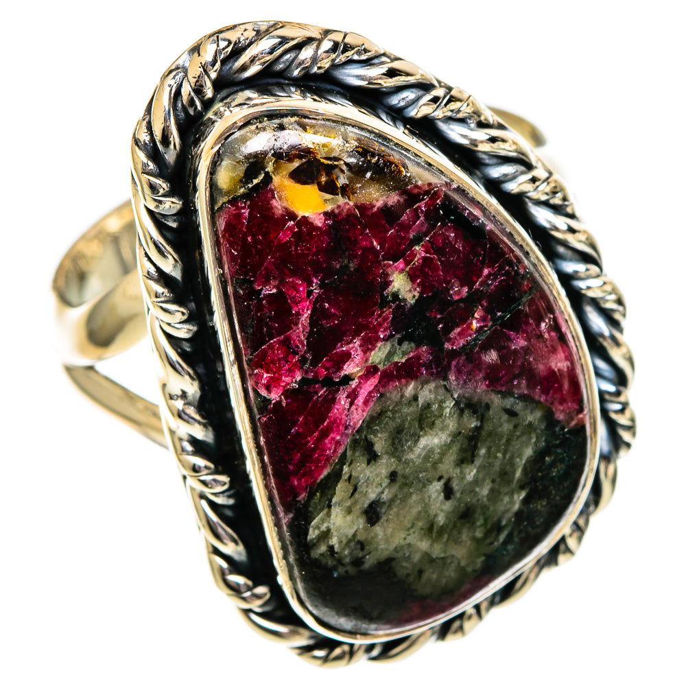 Russian Eudialyte Rings handcrafted by Anasilvercos - RING106379 - Photo 2