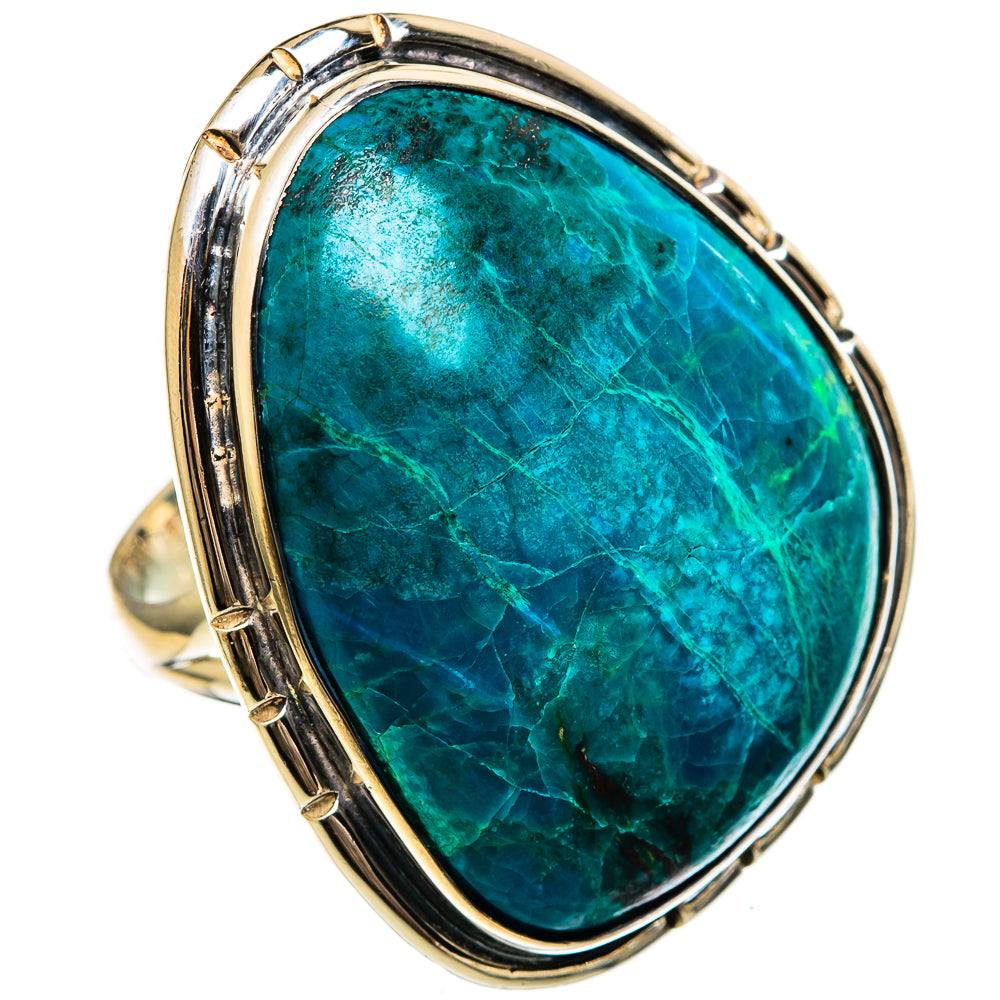 Chrysocolla Rings handcrafted by Anasilvercos - RING106388 - Photo 2