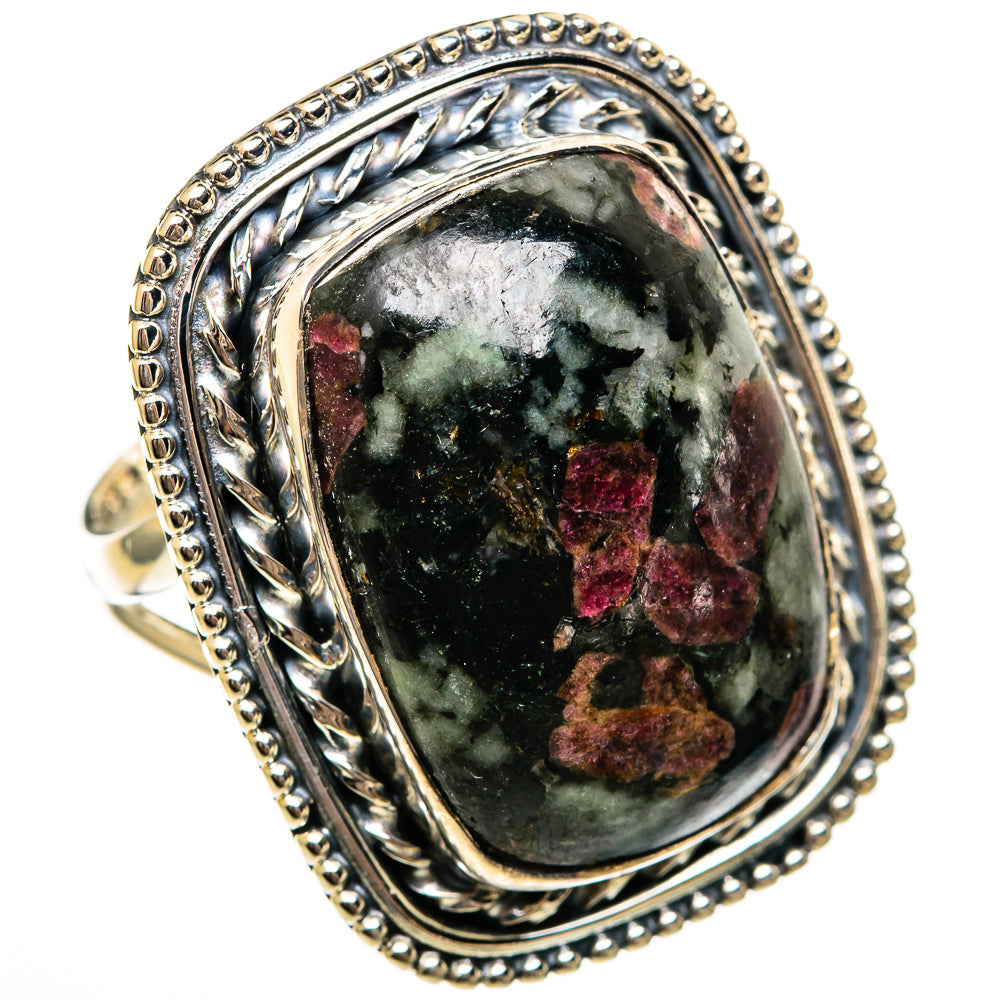 Russian Eudialyte Rings handcrafted by Anasilvercos - RING106416 - Photo 2