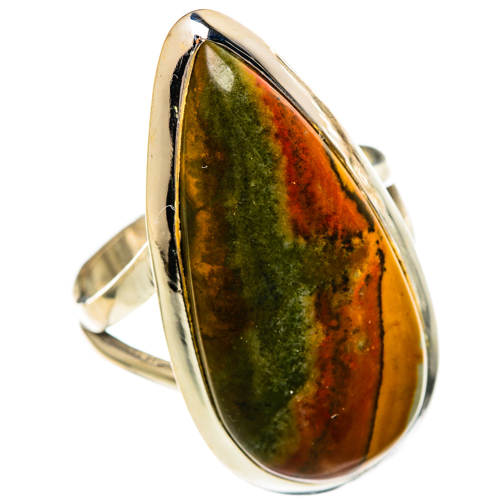 Willow Creek Jasper Rings handcrafted by Anasilvercos - RING106428 - Photo 2