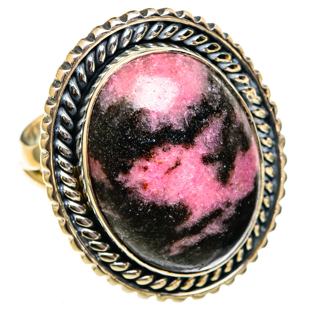 Rhodonite Rings handcrafted by Anasilvercos - RING106460 - Photo 2