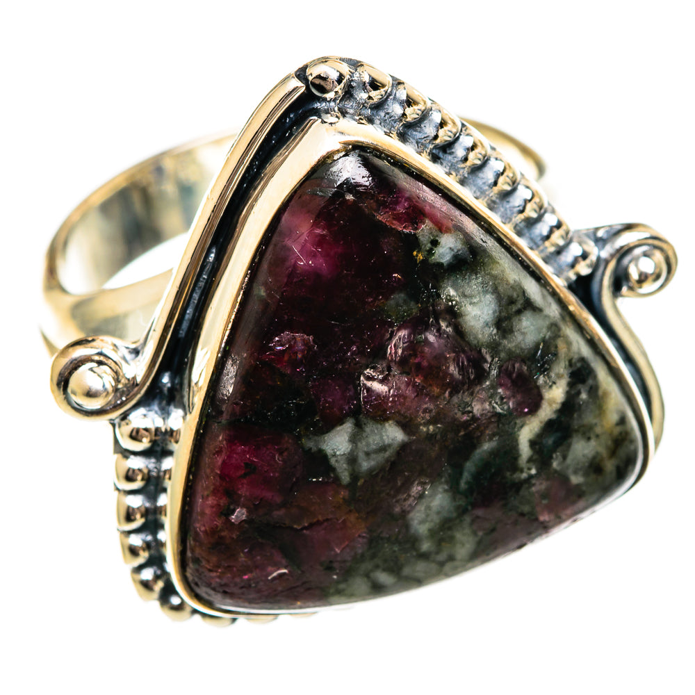 Russian Eudialyte Rings handcrafted by Anasilvercos - RING106461 - Photo 2