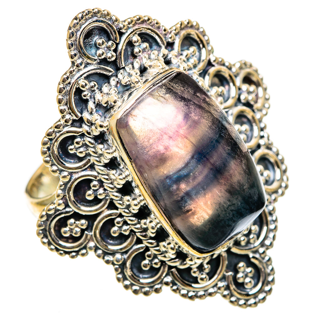 Fluorite Rings handcrafted by Anasilvercos - RING106466 - Photo 2
